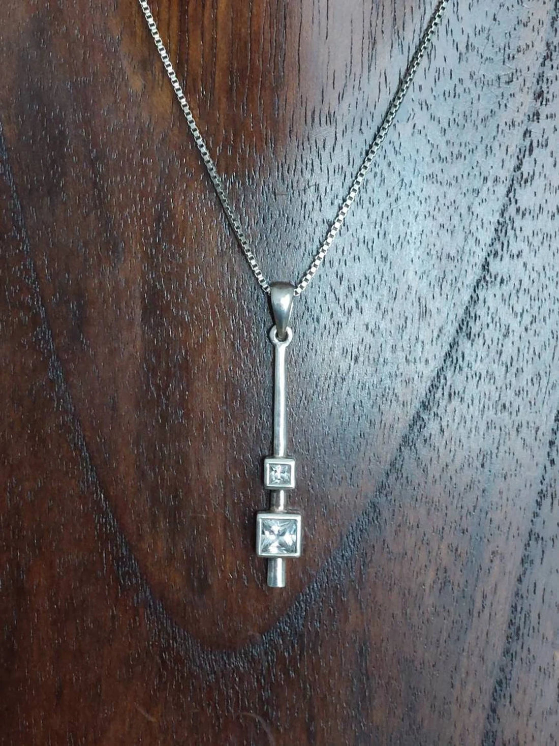 vintage sterling silver pendant